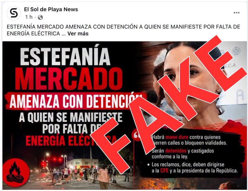 ¿Amenazas o desinformación? El apagón político de Playa del Carmen