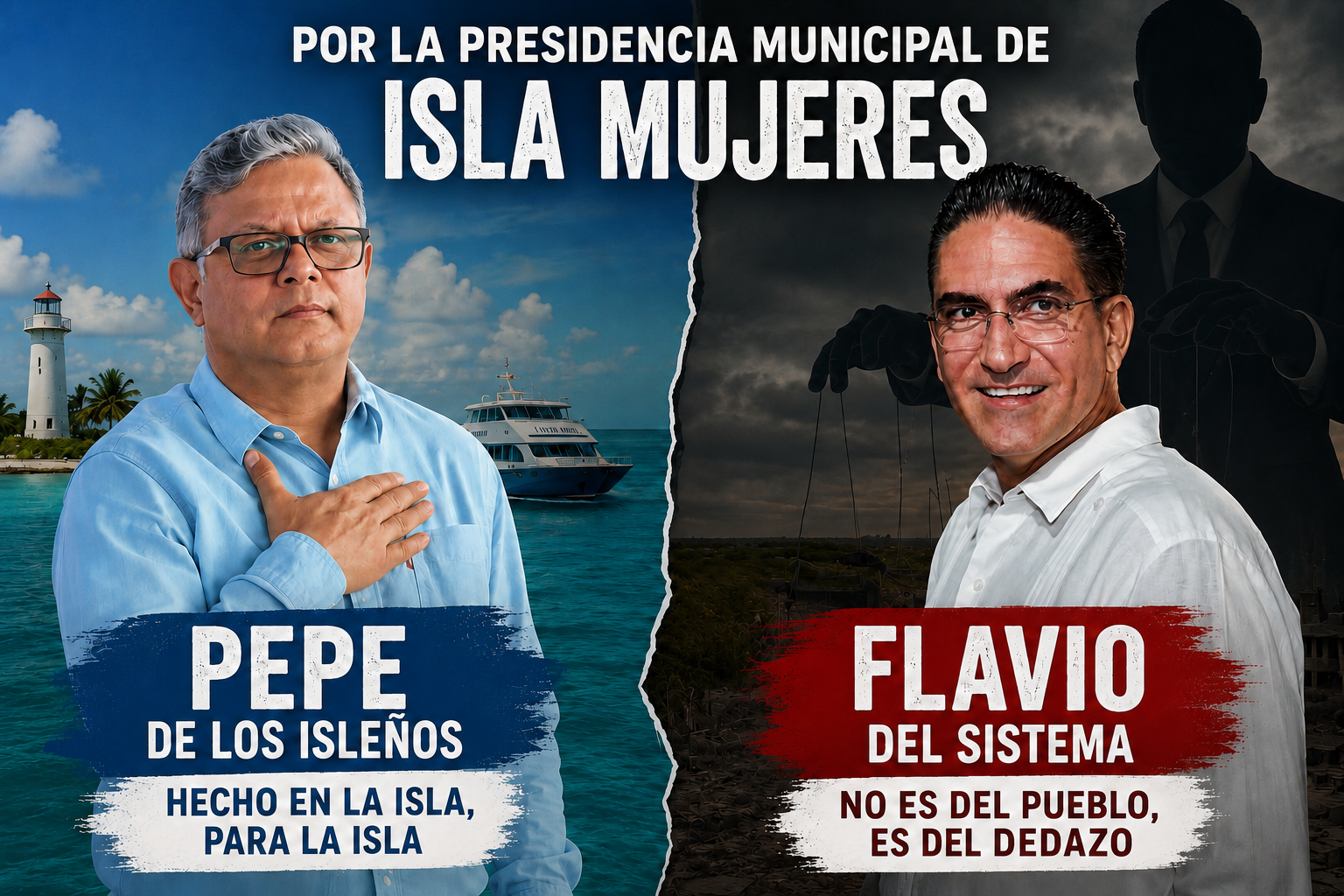 Isla Mujeres: al dedazo le cambiaron el perfume… pero sigue oliendo a imposición