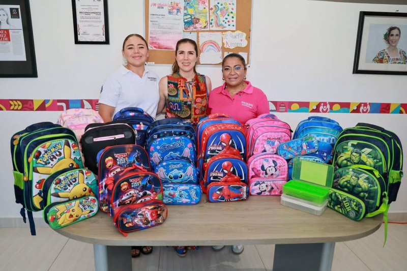 Isla Mujeres apoyará a familias con mochilas gratuitas para el regreso a clases