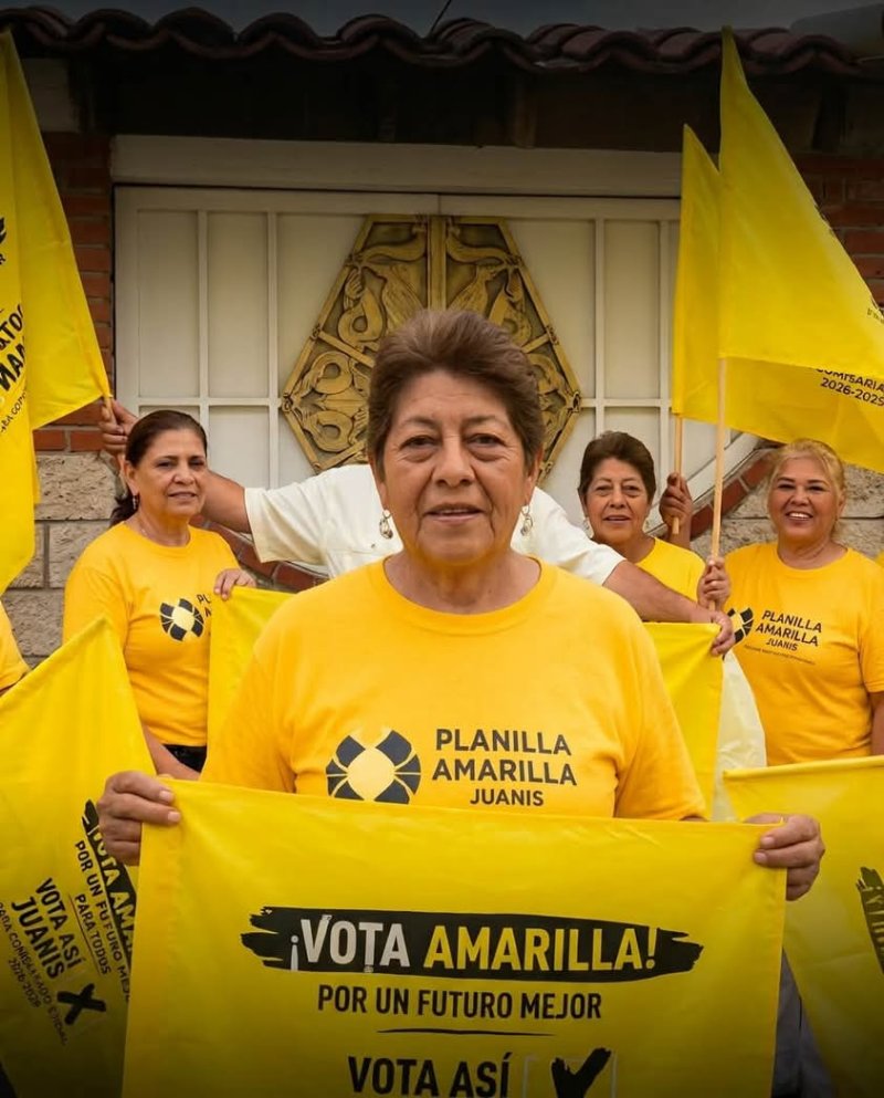 Bonfil se viste de amarillo: "Juanis" desafía a los cacicazgos con la honestidad
