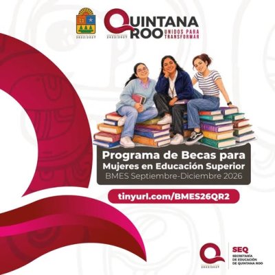 El futuro de Quintana Roo se escribe en las aulas y queremos que nada detenga a nuestras mujeres. 🙋🏽‍♀️