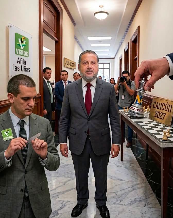 Jorge Sanén regresa a la JUGOCOPO: Morena mueve ficha y el Verde afila las uñas rumbo a Cancún 2027