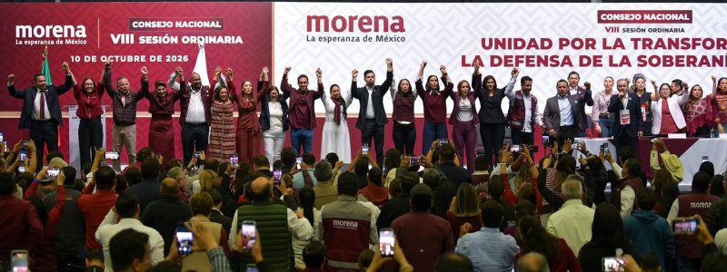 Desde la VIII Sesión Ordinaria del Consejo Nacional de Morena Sí, acompañamos la toma de protesta