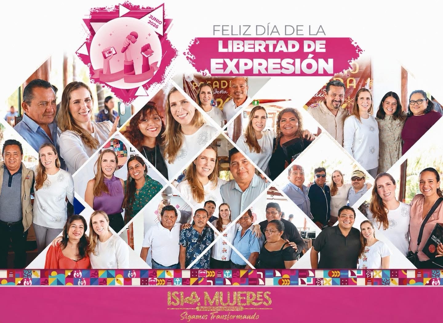 Atenea y el coro de los adelantados en Isla Mujeres