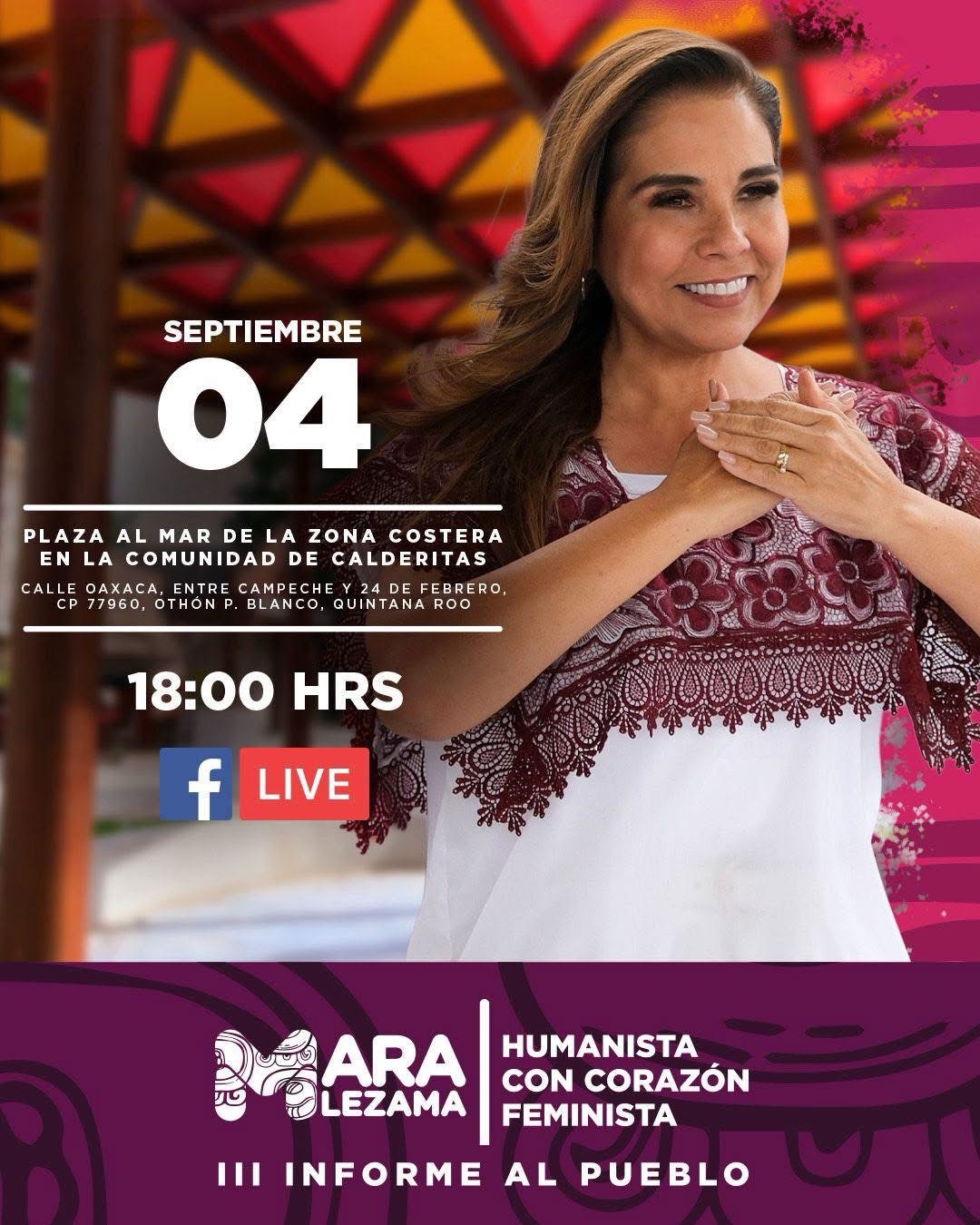El Tercer Informe de Gobierno de Mara 