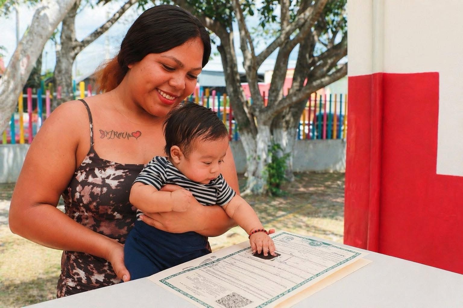 Fortalecen el derecho a la identidad a la niñez isleña con programa gratuito