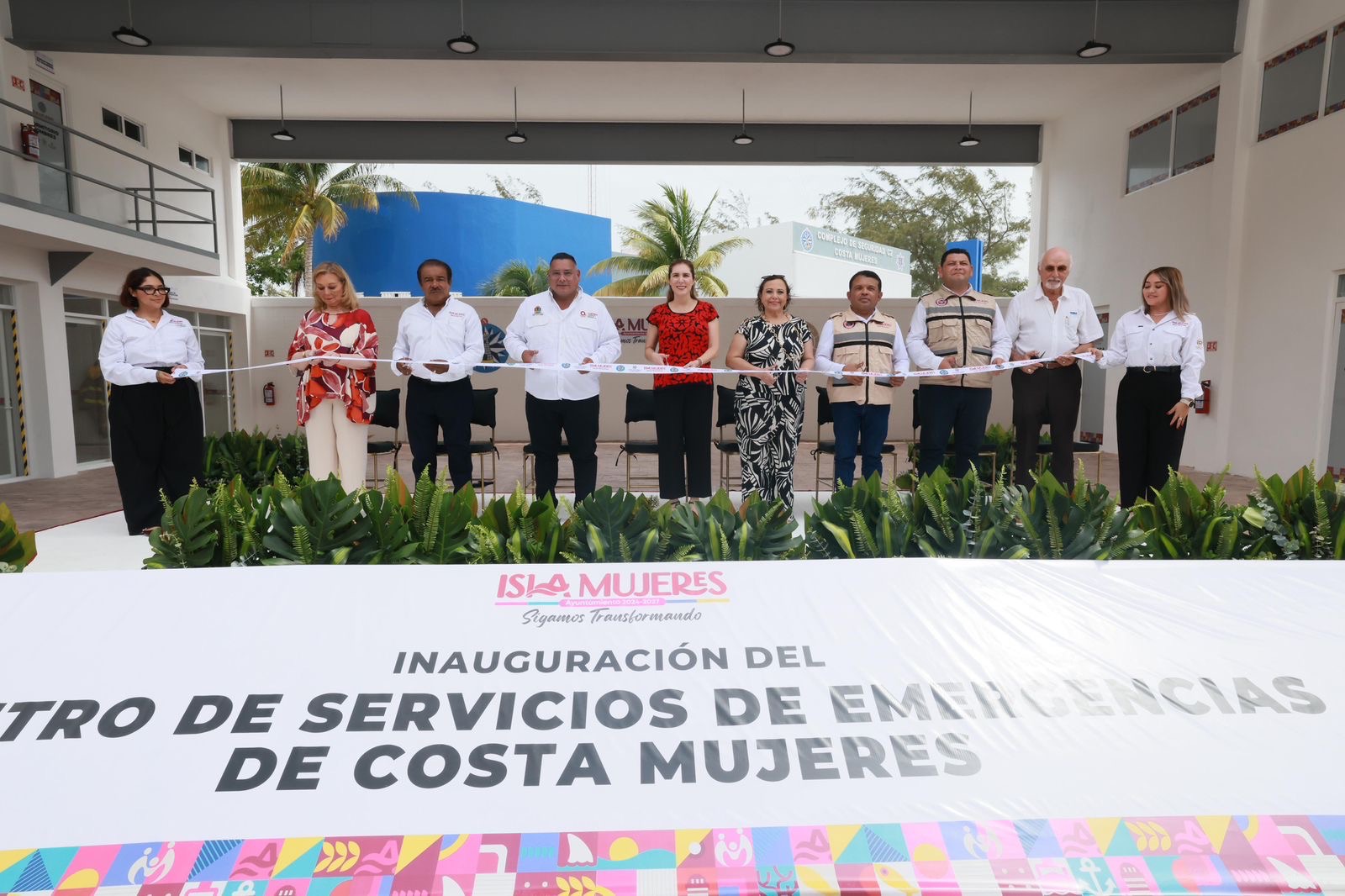 Nuevo Centro de Emergencias brindará mayor protección a familias, trabajadores y turistas en Costa Mujeres