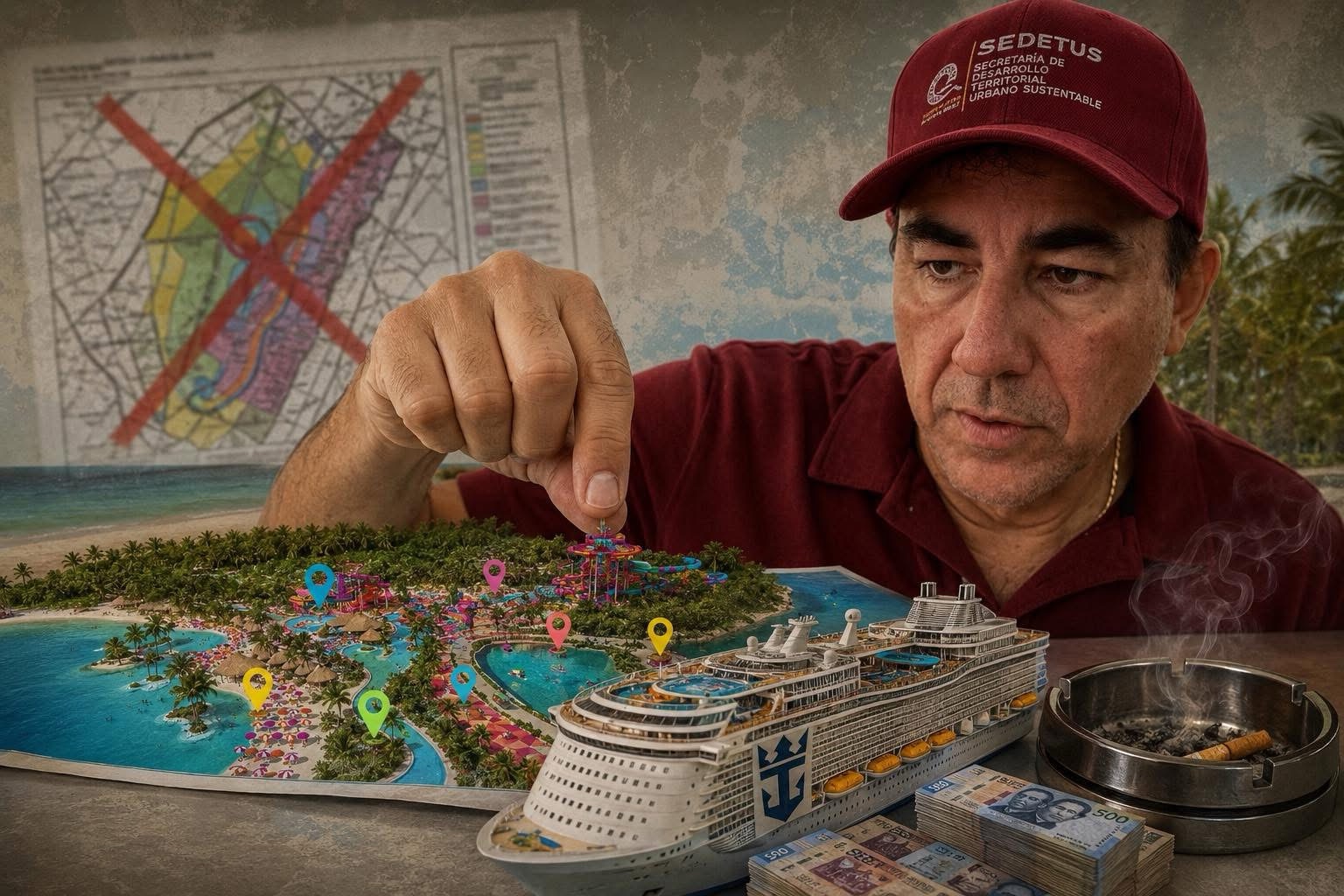 Quintana Roo S.A. de C.V.: Se vende playa, manglar y conciencia en Mahahual