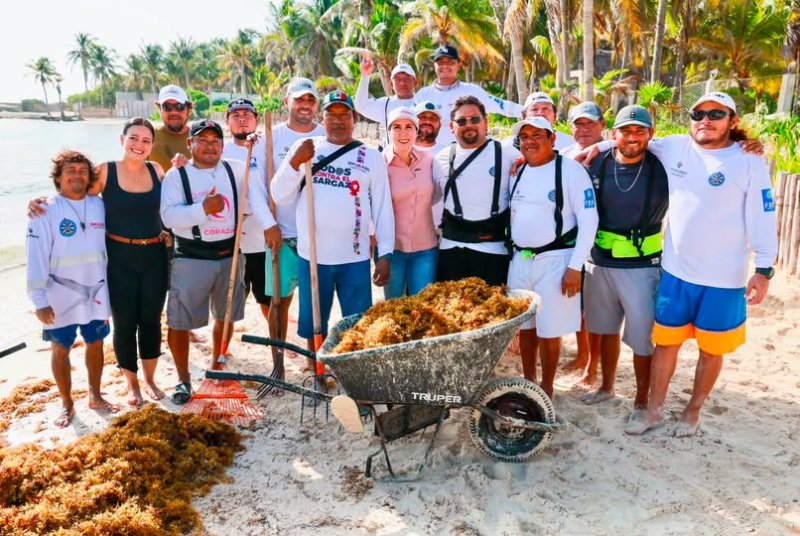 Sargazo en Isla Mujeres: cuando la respuesta rápida también es cuidar el destino