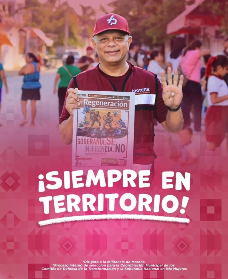 ¡Hoy es jueves de defender la Transformación de Isla Mujeres! 🫵 Y qué mejor manera de hacerlo que en territorio, cerca...