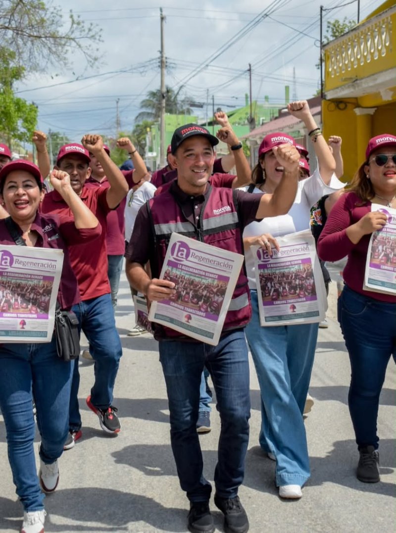 Pablo Gutiérrez toma la delantera en Morena Cancún: Menos grilla, más territorio y más respuestas al pueblo. Por El Gato...