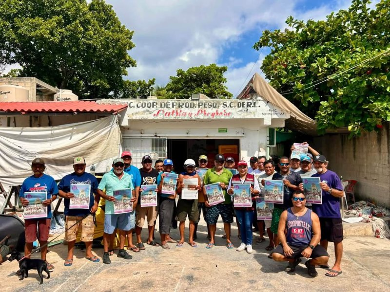 Suemi González refrenda su respaldo al sector pesquero de Isla Mujeres Suemi González Sánchez, aspirante a la Coordinaci...