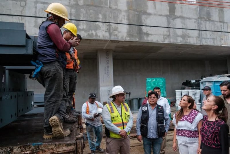 ❤️🏥 ¡Una gran visita de trabajo de nuestra Presidenta Claudia Sheinbaum Pardo en #Chetumal!